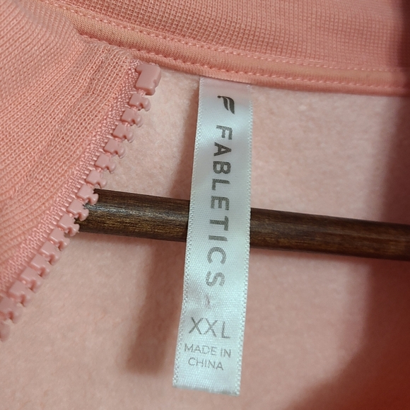 Fabletics Mock Neck Half Zip Pullover - Picture 2 of 3